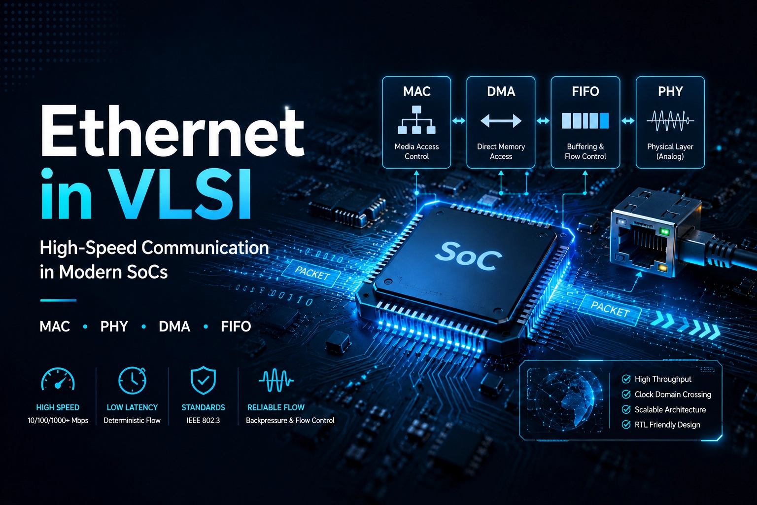 Ethernet in VLSI