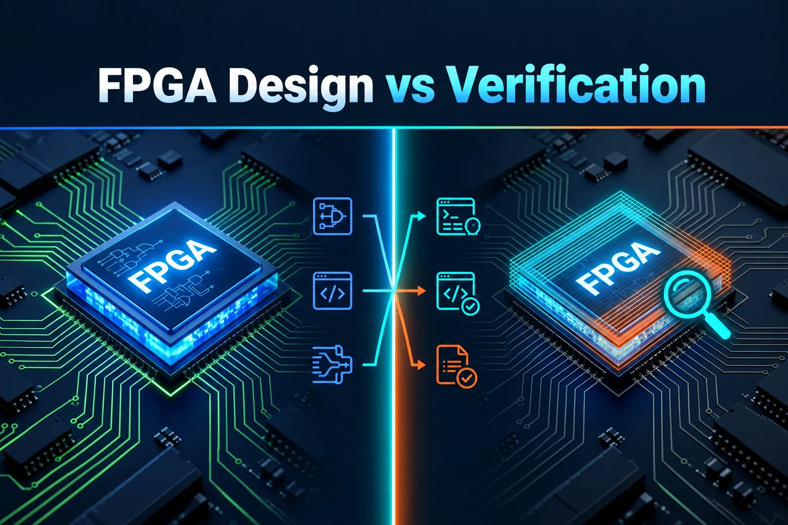 FPGA Design vs FPGA Verification